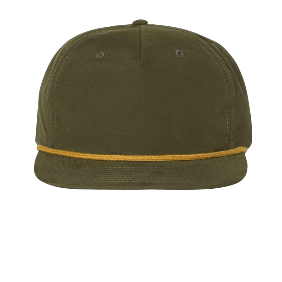 Loden/ Amber Gold Printed Umpqua Snapback Cap